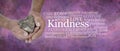 Heart felt Kindness Concept Word Cloud Royalty Free Stock Photo