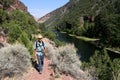 Male hiker