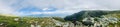 A male hiker hiking on Lion Head trail on Mt. Washington Royalty Free Stock Photo