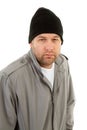 Male homeless tramp Royalty Free Stock Photo