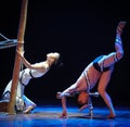 Male hormone-Errand into the maze-Modern dance-choreographer Martha Graham Royalty Free Stock Photo