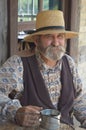 Male Reenactor at Old World Wisconsin