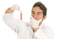 Male lab researcher technician scientist doctor