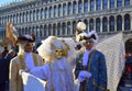 Male masks at Venice Carnival