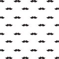 Male mustaches accessories pattern background