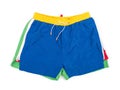 Male shorts on a white background Royalty Free Stock Photo