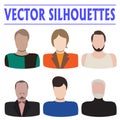 Male silhouettes