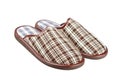 Male slippers Royalty Free Stock Photo