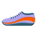 Male sneakers icon, cartoon style