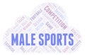 Male Sports word cloud