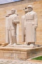 Male Statue Group, Anitkabir Ataturk Mausoleum, Ankara, Turkey