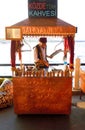 Street vendor selling Turkish coffee