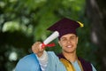 Male student graduation day