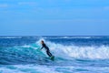 Male surfer on beautiful summer day Royalty Free Stock Photo