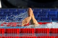 Male swimmer Royalty Free Stock Photo