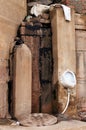 Male toilet on Ghats in Varanasi