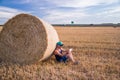 Male using tablet Royalty Free Stock Photo