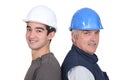 Male workmates Royalty Free Stock Photo