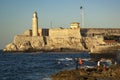 The Malecon in Havana Cuba at sunset