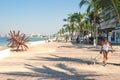 The MalecÃÂ³n in Puerto Vallarta, Mexico II Royalty Free Stock Photo