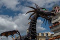 Maleficient dragon in Disney Festival of Fantasy Parade at Magic Kigndom 3
