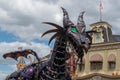 Maleficient dragon in Disney Festival of Fantasy Parade at Magic Kigndom 1