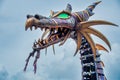 Maleficient float from the Festival of Fantasy Parade