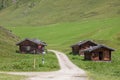 The Malga Fane hut in Valles, near Rio di Pusteria, South Tyrol