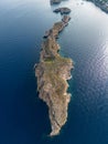 Malgrats Islands aerial view. Santa Ponsa, Mallorca Royalty Free Stock Photo