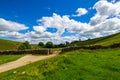 The path to Malham Cove Yorkshire Dales, England Royalty Free Stock Photo