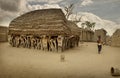 Mali, Africa - Dogon village and typical mud buildings