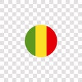 mali icon sign and symbol. mali color icon for website design and mobile app development. Simple Element from countrys flags