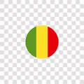 mali icon sign and symbol. mali color icon for website design and mobile app development. Simple Element from countrys flags