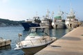 Boats at Mali Losinj,  Croatia Royalty Free Stock Photo