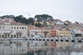 Mali Losinj harbour, on island of Losinj. Royalty Free Stock Photo