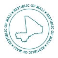 Mali vector map.