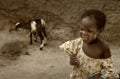 Mali, West Africa - Dogon villages mud houses, Peul and Fulani p Royalty Free Stock Photo