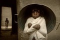 Mali, West Africa - Portrait of Child Royalty Free Stock Photo