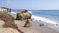 MALIBU, UNITED STATES - OCTOBER 9, 2014: Beautiful and romantic El Matador State Beach in Southern California Royalty Free Stock Photo
