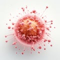 Malignant Microcosm: Illustration Revealing the Intricacies of Cancer Cell