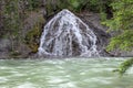 Maligne Canyon Waterfall, Jasper National Park, Canada