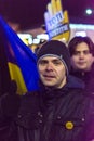 Protest against the laws of Justice in Bucharest