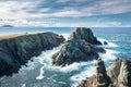 Malin Head Sea Cliffs Royalty Free Stock Photo