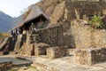 Aztec pyramid of Malinalco, near toluca city, mexico I Royalty Free Stock Photo