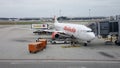Malindo Airline aircraft on tarmac