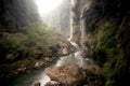 Malinghe waterfall in Xingyi city,Guizhou,China.