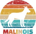 Malinois vintage retro