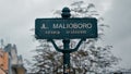 Malioboro Street Sign in Yogyakarta