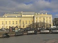 Maliy Theatre in Moscow, Russia. Royalty Free Stock Photo