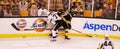 Malkin v. Lucic (Bruins -- Penguins) Royalty Free Stock Photo